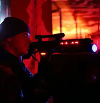 Warszawa WOJNA LASEROWA